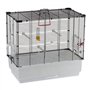 Cage canaris - FERPLAST - PIANO 4 - 59 x 33 x 55 cm - Noir