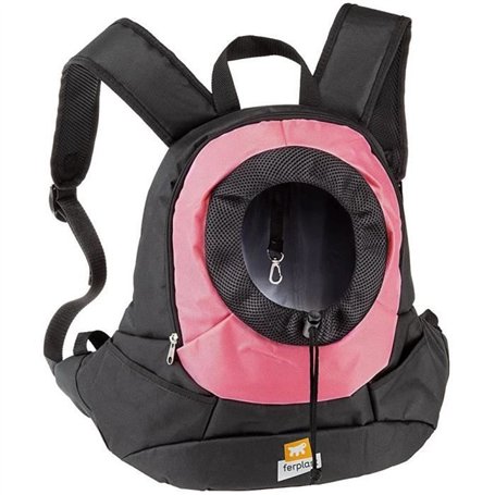 Sac a dos pour chien - FERPLAST - KANGOO - Small 6 kg - Rose