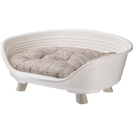 Corbeille - FERPLAST - THRONE 6 - Avec coussin relax - Blanc