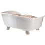 Corbeille - FERPLAST - THRONE 6 - Avec coussin relax - Blanc
