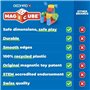 Blocs magnétiques - GEOMAG - Magicube 060 - 6 pieces - Empilables - Plastique recyclé