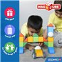 Blocs magnétiques - GEOMAG - Magicube 060 - 6 pieces - Empilables - Plastique recyclé