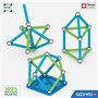 Jeu de construction magnétique - GEOMAG - Classic Recycled 25 pieces - Magnétique - Éducatif - Plastique recyclé