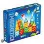 Tuiles magnétiques - GEOMAG - Tiles Gems 4100 - 16 pieces - Formes géométriques - Effet cristal