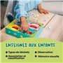 Jeux éducatifs - GEOMAG - Hungry Bins - Tri sélectif - Apprentissage des déchets - Association par couleur