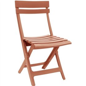 Chaise pliante - GROSFILLEX - MIAMI - Terracotta