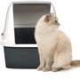 Maison de toilette Bac a litiere pour chat - CATIT - Airsift Regular - Systeme de filtration intégré - L. 57 x l. 39 x H. 46,5 c