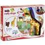 Animaux magnétiques - KLEIN - 0065 - 4 grands animaux Funny Puzzle, boîte ouverte - 16 pieces - Des 12 mois