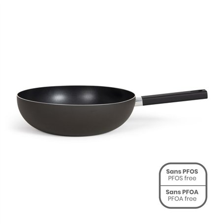 Wok 32 cm - Livoo - MEP156N - Noir