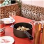 Set de 2 casseroles - LIVOO - MEP154N - Antiadhésif sans PFOA ni PFOS - Manche silicone - Tous feux dont induction