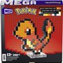 MEGA-Pok?mon-Salam?che-Coffret de construction r?tro 349 pi?ces - MEGA Pok?mon - HTH76