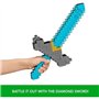 Minecraft Épée et Pioche 2 en 1, accessoire inspiré de Minecraft : Le Film, JFR72 Mattel, jeu de rôle