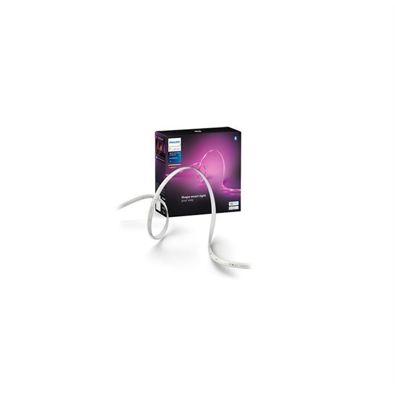 Ruban connecté - Philips Hue - Solo Lightstrip - 3 m - Blanc - LED intégrée