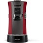 Machine a café dosettes SENSEO - PHILIPS - CSA240/91 - Select Eco - 1450 W - Rouge intense