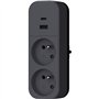 Biplite - QUARX - 2P 16A - Avec USB-A et USB-C, conforme NF