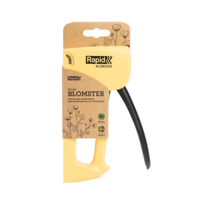 Image secondaire de Agrafeuse R53 SoS Blomster - RAPID - Jaune Fleur