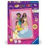 CreArt Kids 18x24cm Disney Princess, Kit de peinture par numéros Numéro d'Art, Des 7 ans, 25843, Ravensburger
