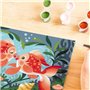 CreArt Kids 31x21cm Bisous de poissons, Kit de peinture par numéros Numéro d'Art, Des 7 ans, 25853, Ravensburger