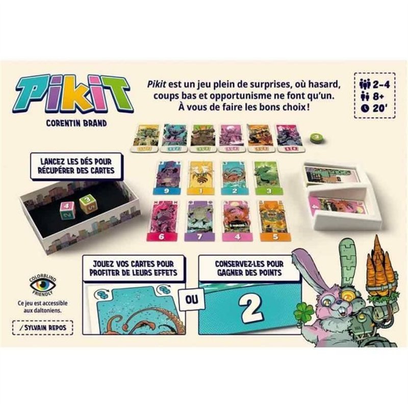 Image secondaire de Jeu de plateau - Pikit - Kaijus vs Mechas - Stratégique - Palpitant