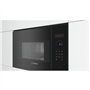 Micro-ondes simple encastrable -BOSCH SER4 - BFL523MB1F - Noir - 7 programmes auto - 38,2 x 59,4 x 31,7 cm