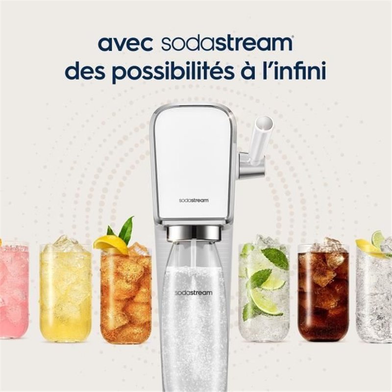 Image secondaire de Concentrés SODASTREAM - Lot de 6 concentrés Tonic - Jusqu'a 54L de boissons - 440 ml