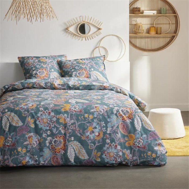 Parure de couette - TODAY - Sunshine 0.16 - 240x260cm - 2 personnes - Imprimée - Coton 57 fils