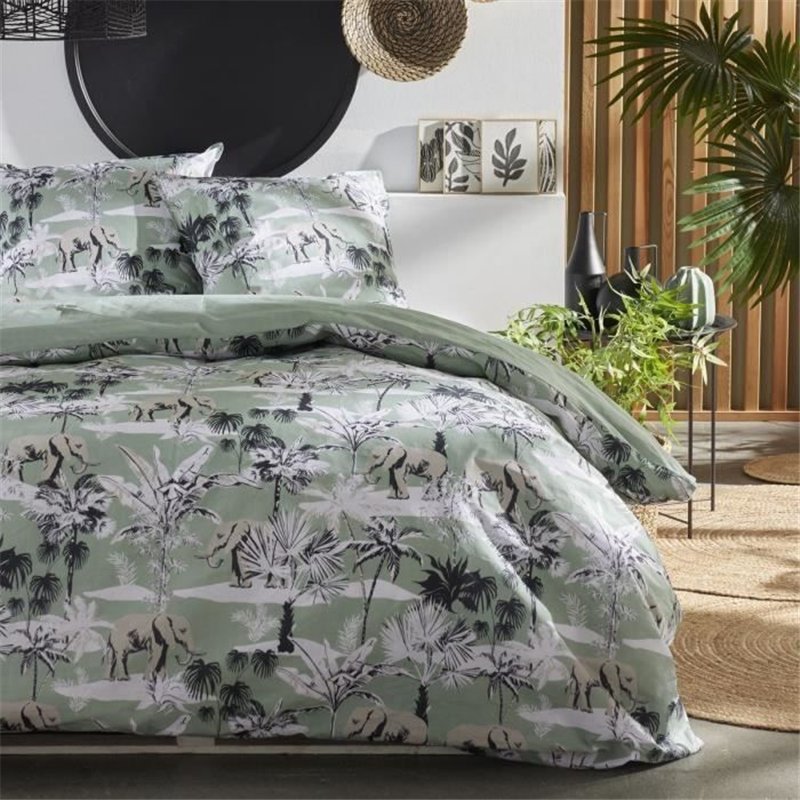 Parure de couette - TODAY - Sunshine 17.21 - 240x260cm - 2 personnes - Imprimée - Coton 57 fils