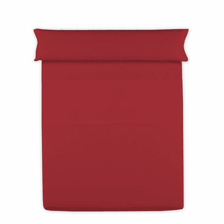 Drap Happy Home Mix Colors Rouge Lit 1 persone