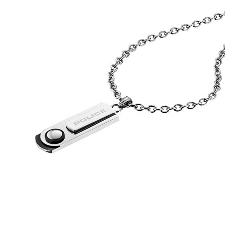 Pendentif Homme Police PJ24921PSS-01 50 cm