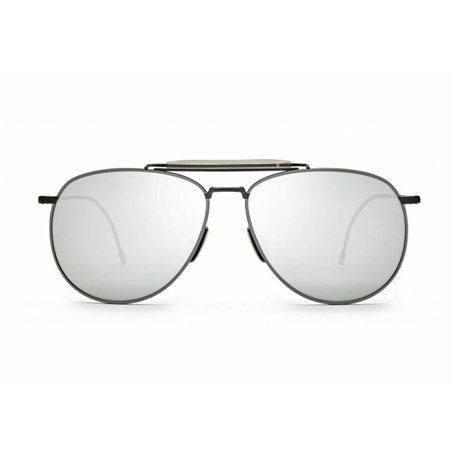 Lunettes de soleil Unisexe Thom Browne TB-015-LTD-BLK-GRY-62 Ø 62 mm