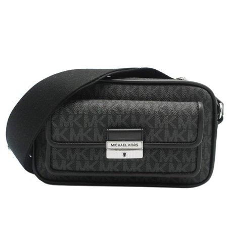 Sac à Bandoulière Michael Kors BRADSHAW Noir 20 x 12 x 8 cm