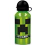 Bouteille Minecraft Creeper Green 400 ml Silicone Aluminium