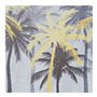 Boîte Décorative DKD Home Decor Noir Doré Bois MDF Palmiers Tropical Compteur (2 Unités)