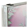 Boîte Décorative DKD Home Decor Rose Lila Bois MDF Tropical Compteur (2 Unités)