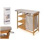 Table à Repasser Kipit 1443FL BAMBOO.1 Crème Tissu Bambou