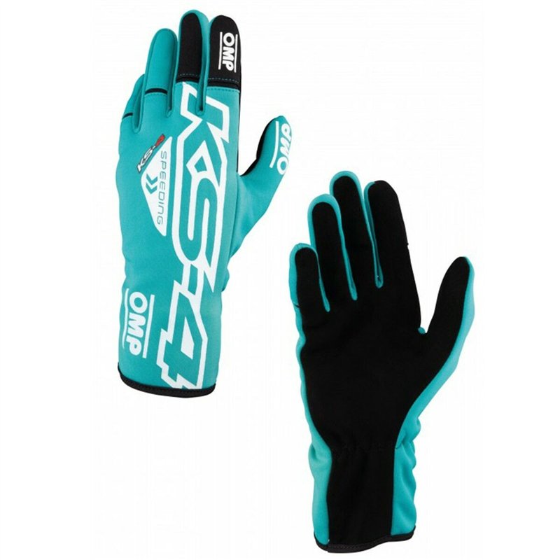 Gants de karting pour enfants OMP KS-4 Vert 5