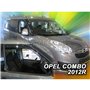 Déflecteur de vent HEKO HO15166 FIAT DOBLO II Frontal 2 Pièces
