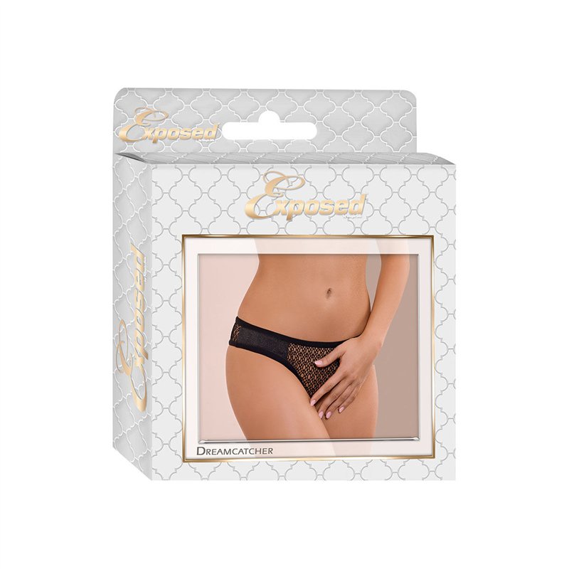 Culottes à Dentelle Exposed Noir S/M