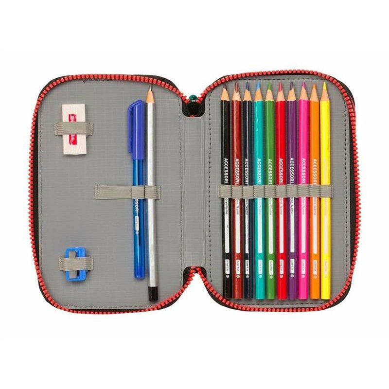 Image secondaire de Trousse d'écolier My Hero Academia Noir 12.5 x 19.5 x 4 cm 28 Pièces