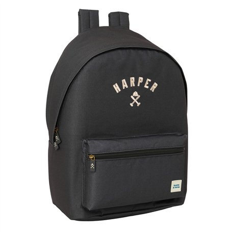 Sacoche pour Portable Harper & Neyer +usb harper & neyer Noir 31 x 44 x 18 cm