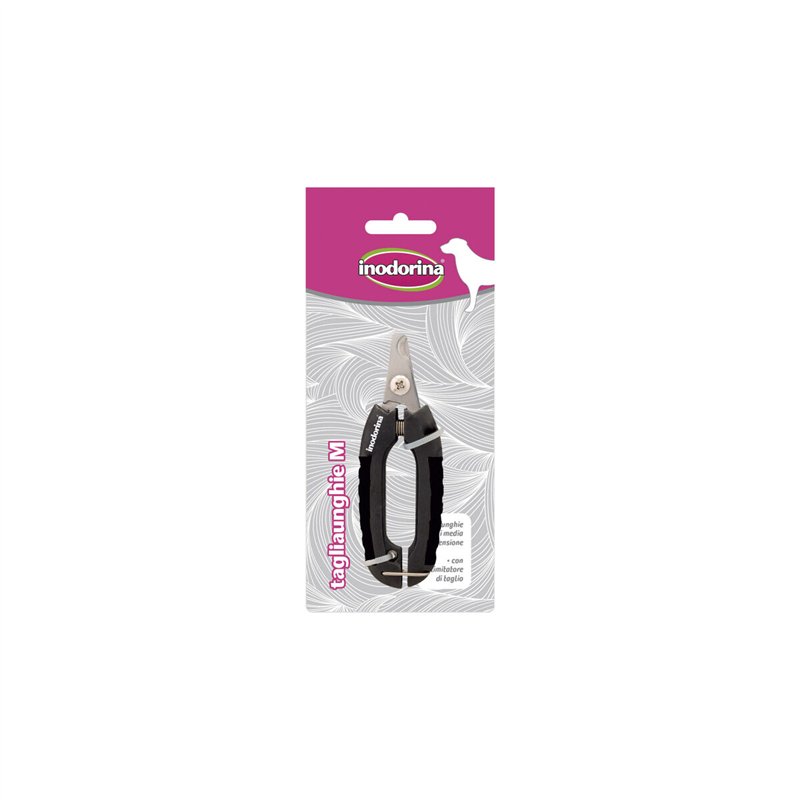 Ciseaux à ongles Inodorina Noir Acier M