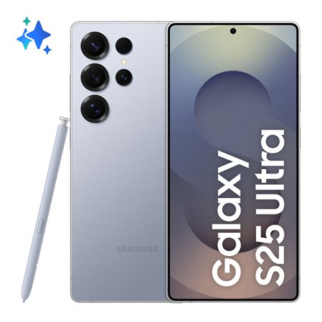 Smartphone Samsung Galaxy S25 Ultra 12 GB RAM 256 GB Bleu Argenté 6,9" Qualcomm Snapdragon 8 Elite