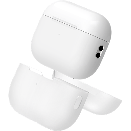 Coque AirPods Pro 2 Transparente frost Bigben