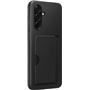 Coque Samsung Galaxy A36 5G Card Slot Porte-carte intégré Noire Samsung