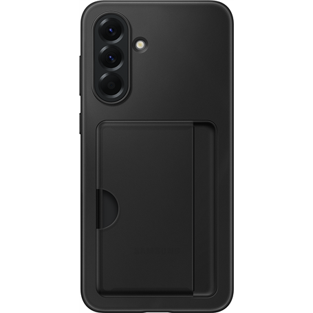 Coque Samsung Galaxy A56 5G Card Slot Porte-carte intégré Noire Samsung