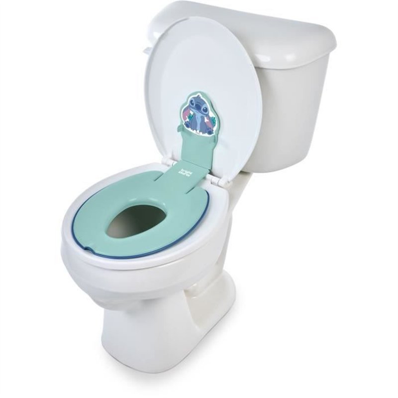 DISNEY BABY - STITCH - Réducteur de lunette de toilette enfant universel adhésif?, Installation rapide