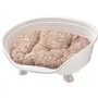 Corbeille - FERPLAST - THRONE 4 - Avec coussin relax - Blanc