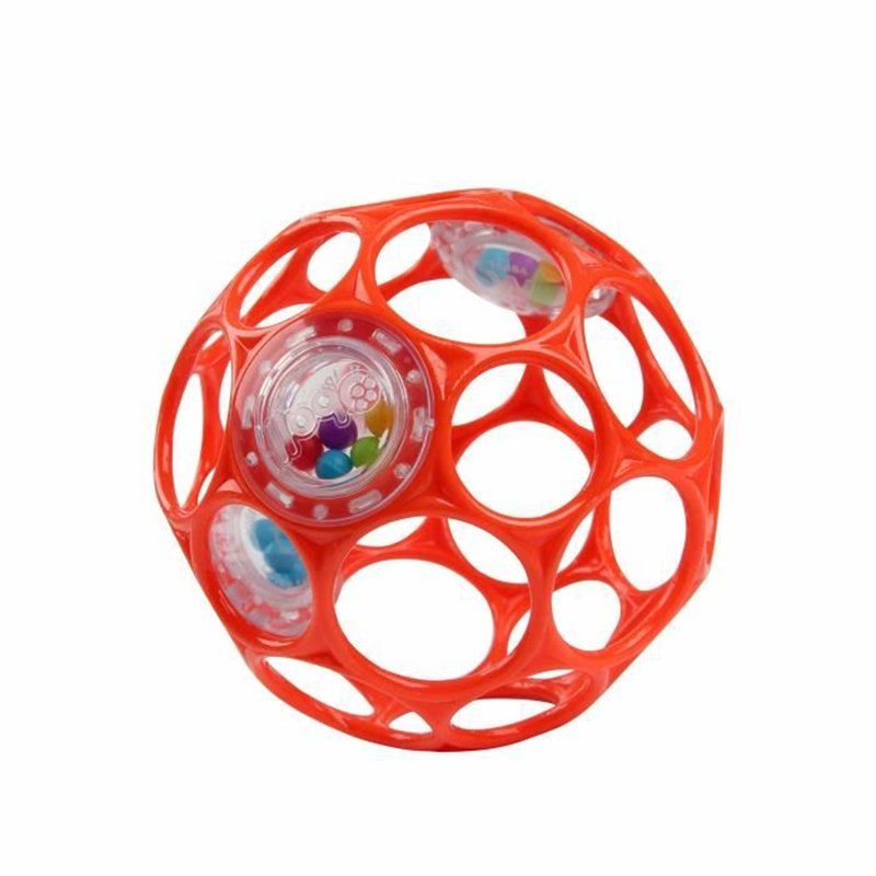 BRIGHT STARS, Oball Hochet facile a saisir Jouet pour nourrissons sans BPA, pour les nouveaux-nés +