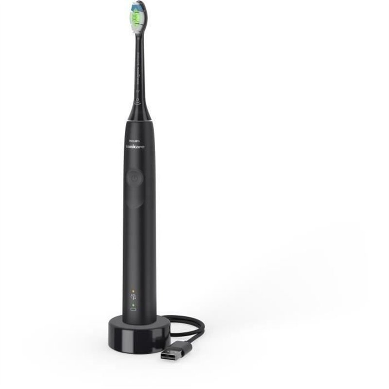 Brosse à dents - PHILIPS - HX3681/54 - Sonicare - Série 4100 - Noir - Électrique