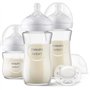 Kit nouveau-né - PHILIPS AVENT - Natural Verre 3.0 - Biberon Verre 120ml + 2 Biberons 240ml + Sucettes Ultra Douce 0-6M